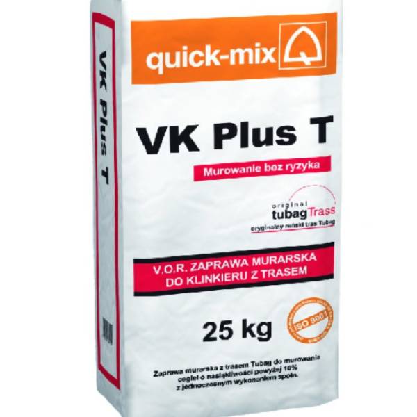 Кладочный раствор VK plus T с трассом