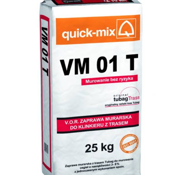 Кладочный раствор VM 01 T с трассом