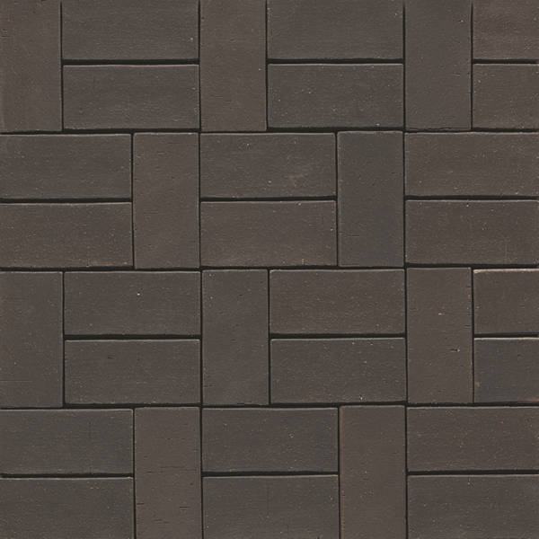 брусчатка Muhr Klinker 05 Eisenschmelz Schwarzbraun