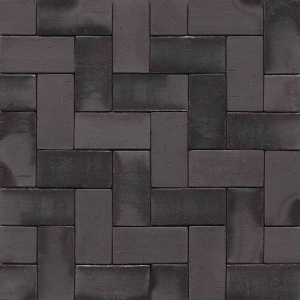 Брусчатка Muhr Klinker 15 Schwarz-bunt