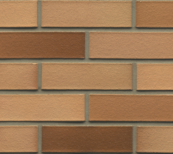 кирпич MUHR Klinker 06 EG Hellbraun-bunt Edelglanz