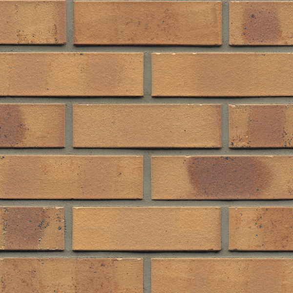 кирпич MUHR Klinker 06 K Hellbraun-bunt Kohle