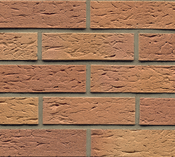 кирпич MUHR Klinker 08 Lachsrot Rustik