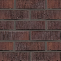 кирпич MUHR Klinker 10 R Violettblau geflammt Rustik