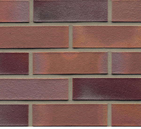кирпич MUHR Klinker 14 Rotblau-bunt